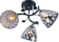 Припотолочная люстра Mirastyle MX-5143B/3 BK+CR