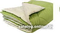 Одеяло Angellini 7с014бл (140x205, зеленый/белый)