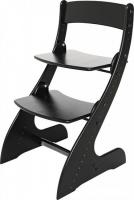 Растущий стул Друг Кузя Растущий Павлин (черный)