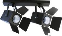 Спот Элетех Кино НПБ 01-2х60-515 1005404539 (черный матовый/черный)