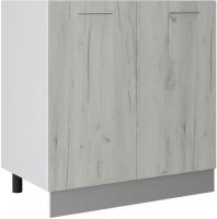 Шкаф напольный Артём-Мебель 800мм СН-114.22 (дуб крафт белый)
