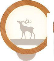 Бра Home Light Астерия C053-5 (дерево/белый)