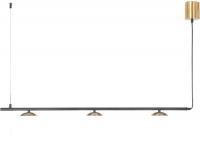 Подвесная люстра Mirastyle SX-20629/3 BK+YB