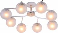 Люстра средней высоты Mirastyle MH-10142/8 WH+FGD