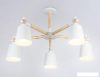 Люстра средней высоты Ambrella TR82208/5 WH/LW