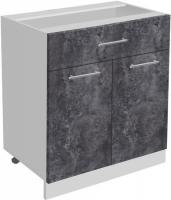 Шкаф напольный Артём-Мебель 800мм СН-114.07-Ш (ДСП бетон спаркс)