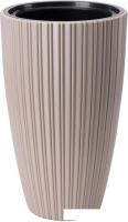 Вазон Form-Plastic Mika Slim FP-5105-051 (серо-бежевый)