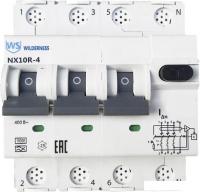 Дифференциальный автомат Wilderness NX10R 3P+N C63 100mA AC 10kA NX10R-4-063C-100AC