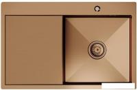 Кухонная мойка Mixline Pro 552920 (бронза, с сифоном)