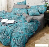 Постельное белье Alleri Поплин Luxe евро П-286