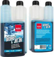 Моторное масло AEG Lubricants Outboard&JetSki 2Т Oil NMMA TC-W3 Дозатор 1л