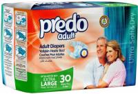 Подгузники для взрослых Predo ХL 120-160см AD-134/extra large (30 шт)