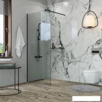 Стеклянная шторка для ванны Benetto BEN-602 BLC