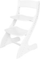 Растущий стул Друг Кузя Растущий Павлин (белый)