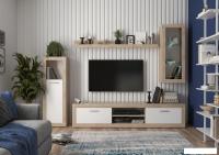 Горка BRW Murane (дуб сонома/белый)