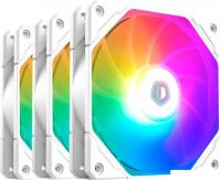 Набор вентиляторов ID-Cooling TF-12025-PRO-ARGB Trio White