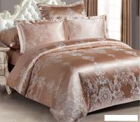 Постельное белье Alleri Сатин Jacquard Premium семейный СЖ-084