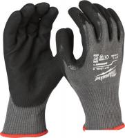 Нитриловые перчатки Milwaukee Cut level 5/E 10/XL 4932471426