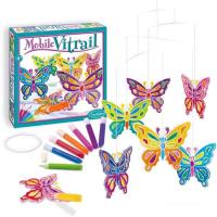 Набор для рисования SentoSphere Воздушный витраж. Бабочки 243