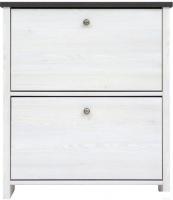 Тумба для обуви Black Red White Порто SFB2B (джанни/сосна ларико)