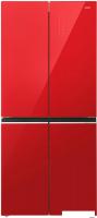 Четырёхдверный холодильник CENTEK CT-1745 Red