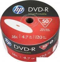 DVD-R диск HP 4.7Gb 16x 69302 (50 шт.)