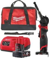Ленточная шлифмашина Milwaukee M12 Fuel FBFL13-402B (с 2-мя АКБ, сумка)
