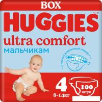 Подгузники Huggies Ultra Comfort 4 Disney Box Boy (100 шт)