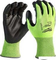 Перчатки хозяйственные Milwaukee Hi-Vis Cut level 4/D 10/XL 4932479929