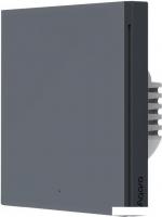Выключатель Aqara Smart Wall Switch H1 одноклавишный с нейтралью (графит)