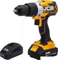 Ударная дрель-шуруповерт JCB 18CD-2XB-E (с 1-им АКБ)