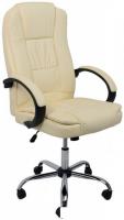 Офисное кресло AksHome Bill Eco (кожзам, кремовый)