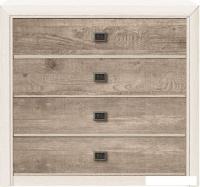 Комод Black Red White Коен KOM4S (ясень снежный/сосна натуральная)