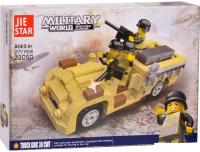 Конструктор JIE-STAR Military World 23050 Военный грузовик