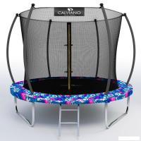 Батут Calviano Inside Master Smile 252 см - 8ft (внутренняя сетка, с лестницей)
