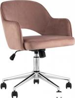Офисное кресло Stool Group Кларк велюр (розовый)