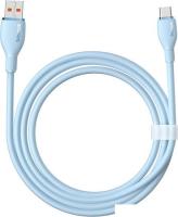 Кабель Baseus Pudding Series Fast Charging Cable 100W USB Type-C - USB Type-C (1.2 м, голубой)