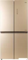 Четырёхдверный холодильник CENTEK CT-1756 NF Beige Glass