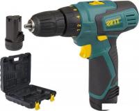 Дрель-шуруповерт FIT 80181 (с 2-мя АКБ, кейс)