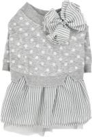 Свитер для животных Pinkaholic Ensley с юбкой NAUA-OP7617-MG-L (серый)