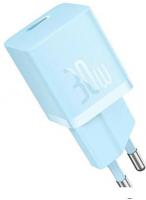 Сетевое зарядное Baseus GaN5 Fast Charger Mini 1C 30W P10110902313-00 Type-C (голубой)