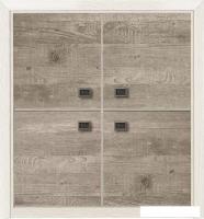 Тумба Black Red White Коен KOM4D (ясень снежный/сосна натуральная)