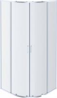 Душевой уголок Aquatek 100x100 AQ ARI RO 10020CH (хром/прозрачное стекло)