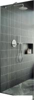 Душевая стенка MaybahGlass 195x119 MGD-683-5у (прозрачное стекло/хром матовый)