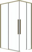 Душевой уголок Grossman Galaxy 90x80x195 300.K33.01.9080.32.00 (золото сатин/прозрачное стекло)