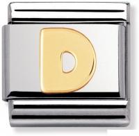 Звено для браслета NominatioN Буква D 030101/04