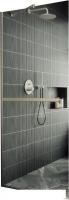 Душевая стенка MaybahGlass 195x69 MGD-720-5у (прозрачное стекло/хром матовый)
