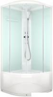 Душевая кабина Domani-Spa Delight 99 High DS01D99HWM10 (белый/сатин-матированное стекло)
