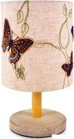 Настольная лампа Lucia Меланж 448 (с узором бабочки)