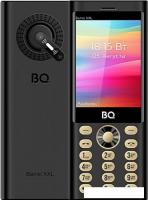 Кнопочный телефон BQ BQ-3598 Barrel XXL (черный/золотистый)